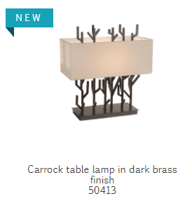 Dark Brass Table Lamp Thistlegrey Interiors